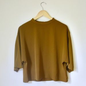 UNIQLO Draped Top